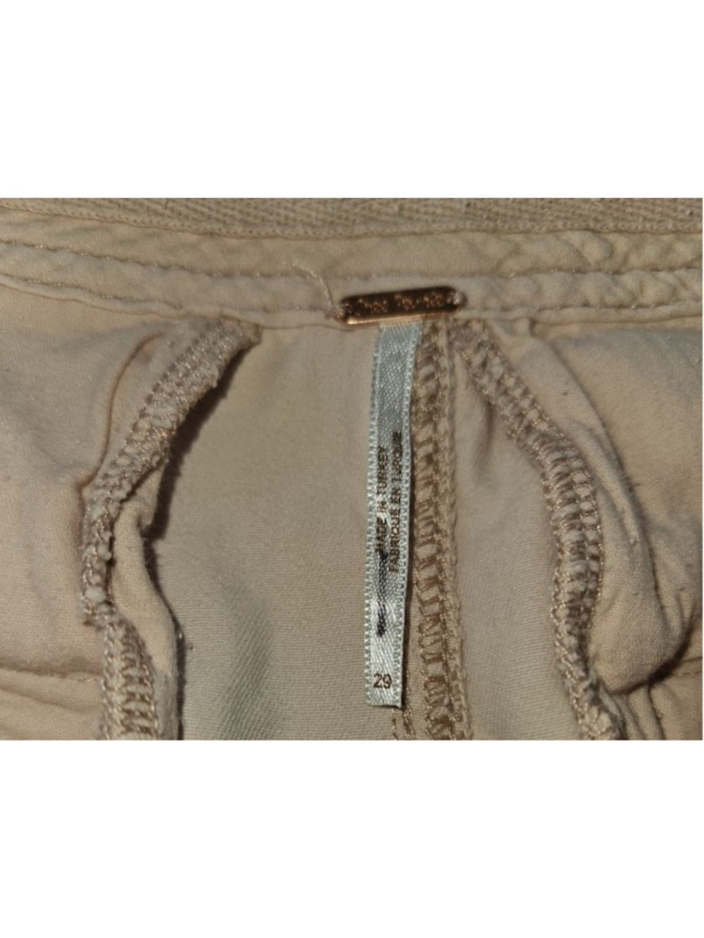Free People Cuffed Pants Size 29 - Picture 4 of 5